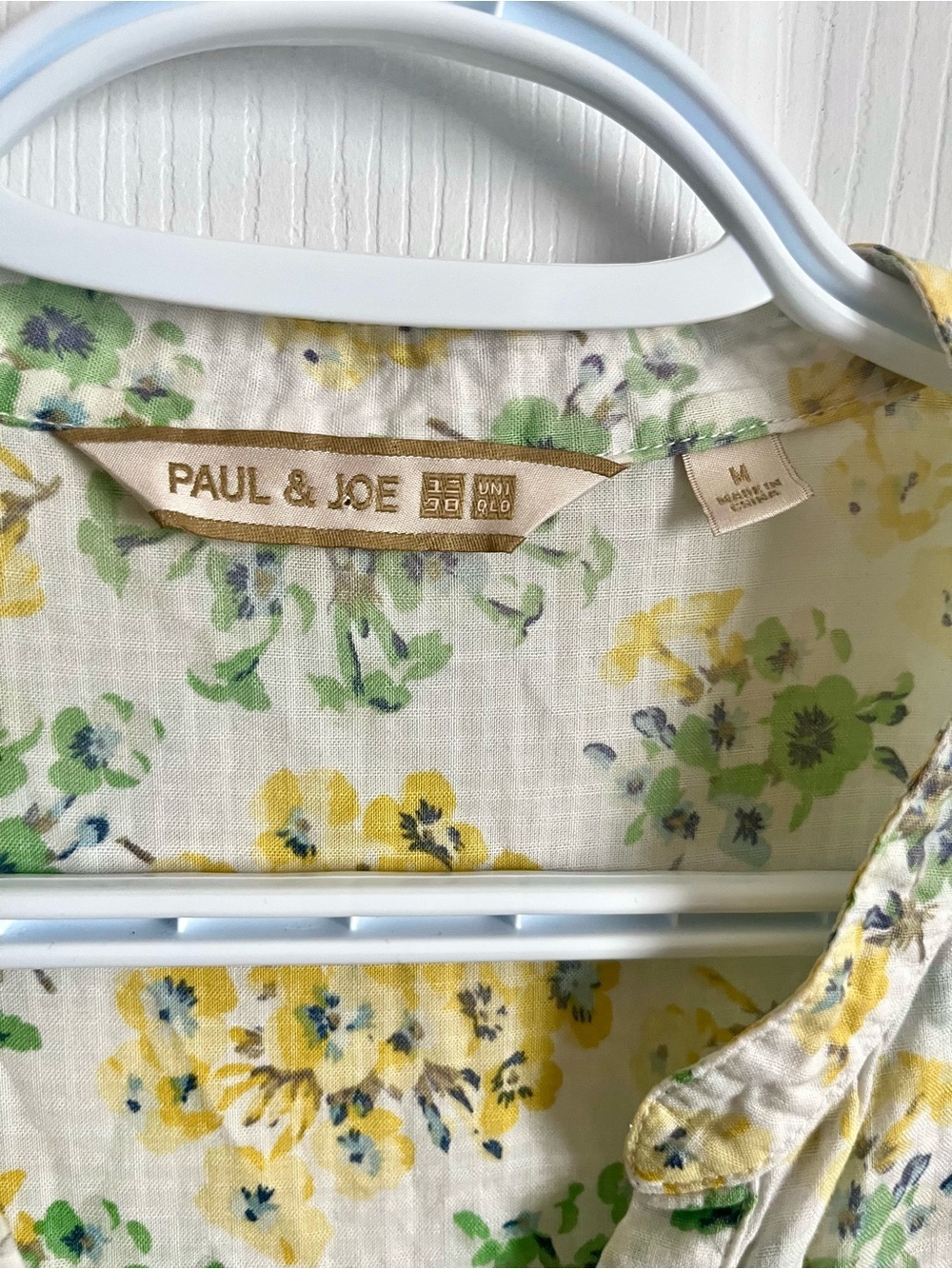 Paul & Joe X Uniqlo Dress Floral Maxi Medium Summer Cottagecore Short Sleeve - Picture 3 of 6